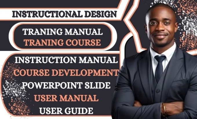 Gig Preview - Create training manual, instruction manual, training course, workbook with PPT