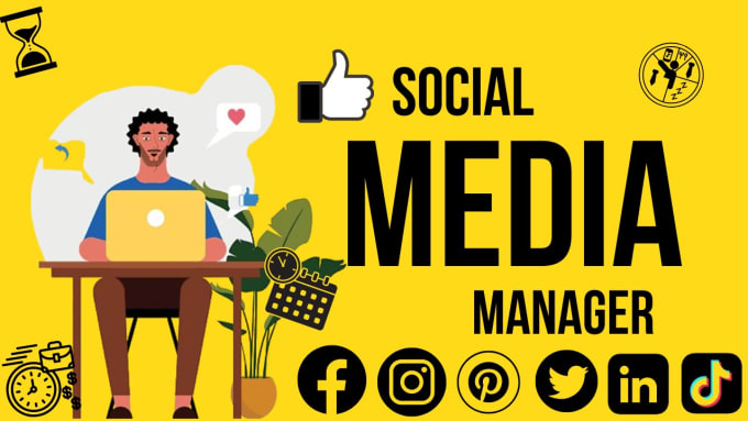 Gig Preview - Be your social media manager