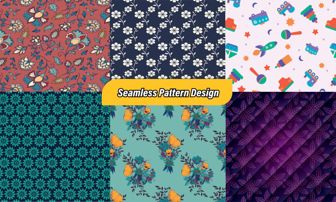 Gig Preview - Do vector pattern, seamless pattern, geomatric pattern, doodle pattern design