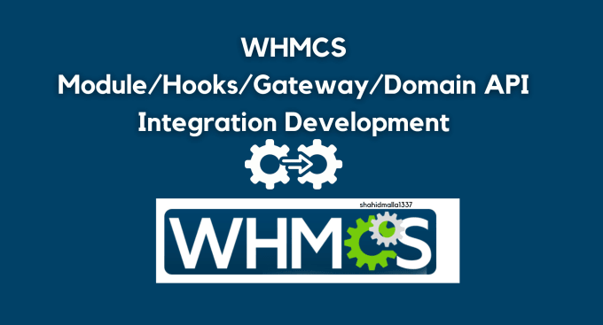 Gig Preview - Do whmcs module development