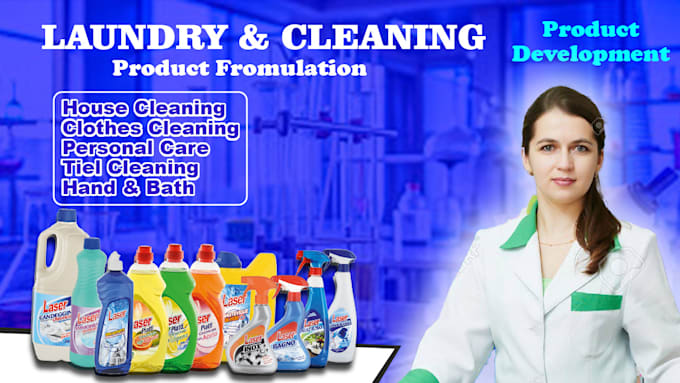 Gig Preview - Formulate laundry, cleaning and personal care products