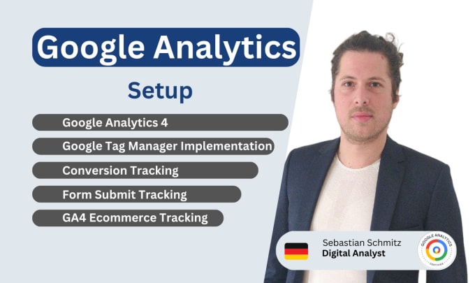 Gig Preview - Setup google analytics 4 ga4