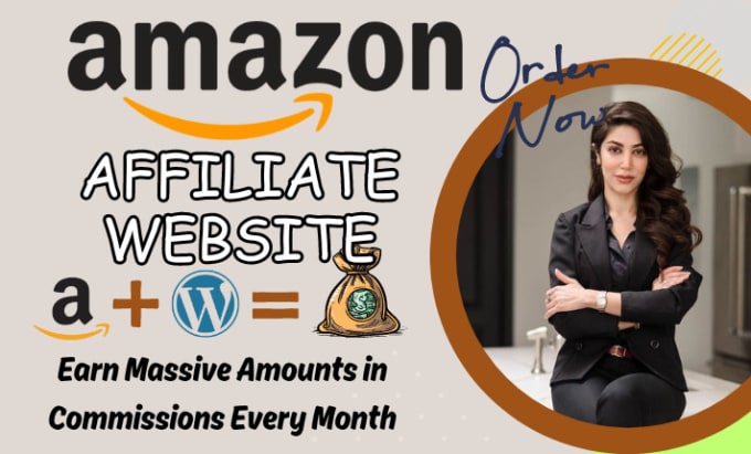 Gig Preview - Do build amazon affiliate autopilot website with top selling products