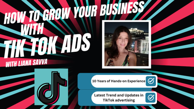 Gig Preview - Teach you how to use tik tok ads manager