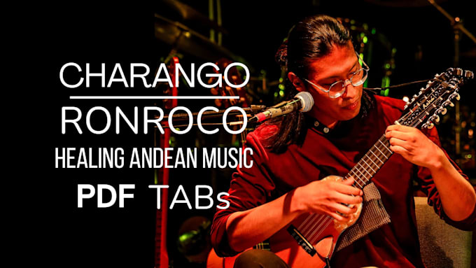 Gig Preview - Create pro tabs for charango or ronroco