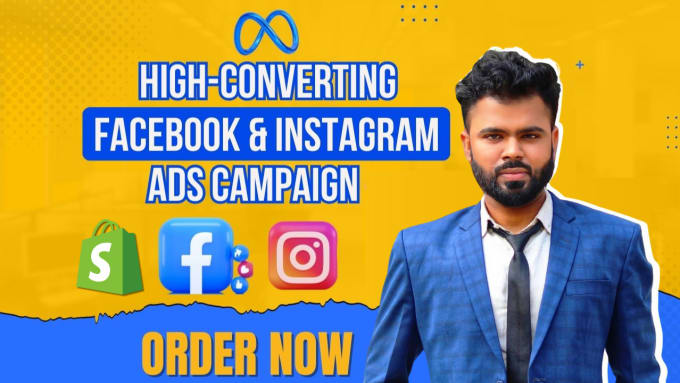 Gig Preview - Setup facebook ads campaign, instagram ads, meta ads manager, fb advertising