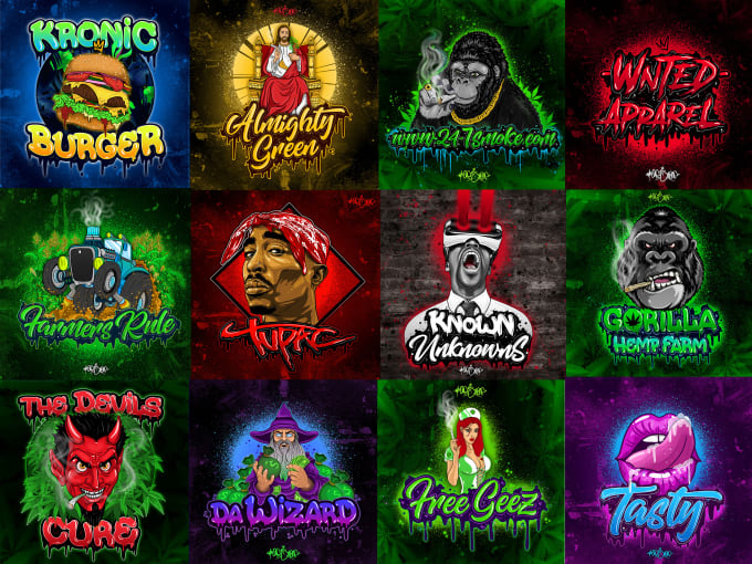 Gig Preview - Create graffiti illustration for your logo or brand