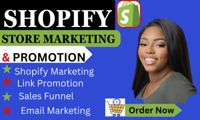 Gig Preview - Do a shopify marketing, shopify sales manager for tik tokers