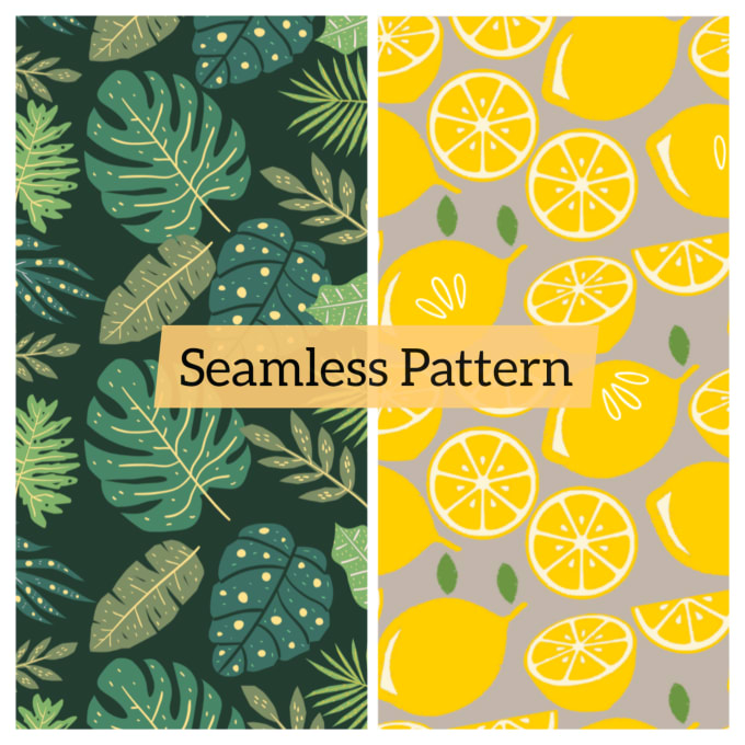 Gig Preview - Create exclusive and amazing seamless pattern