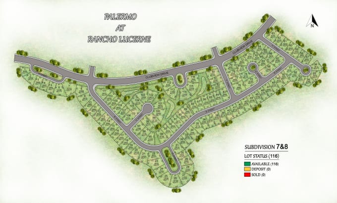 Gig Preview - Do architectural site plan, real estate site plan render