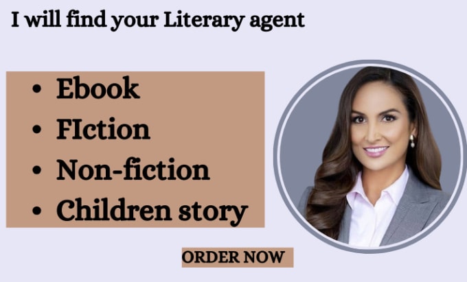 Gig Preview - Find literary agents for storybook, manuscript, book publishing in any country