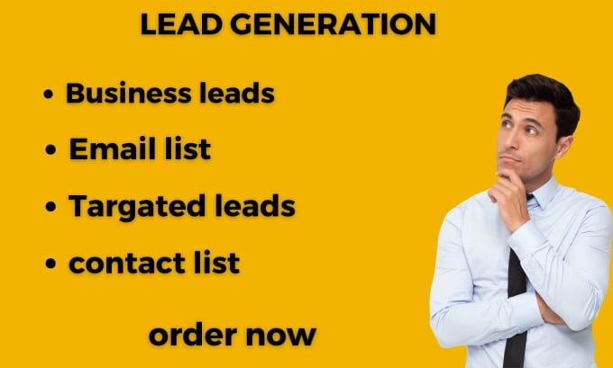 Gig Preview - Do b2b lead generation by using linkedin sales navigator