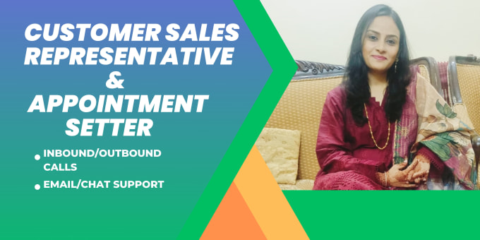 Gig Preview - Be your customer sales representative