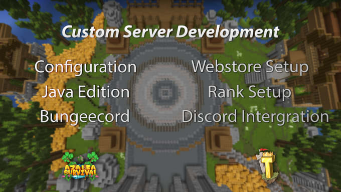 Gig Preview - Help you develop your minecraft servers