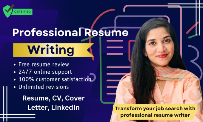 Gig Preview - Provide premium CV, cover letter, linkedin, resume writing service