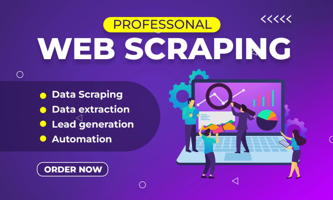 Gig Preview - Create web scraper and scrape data for you