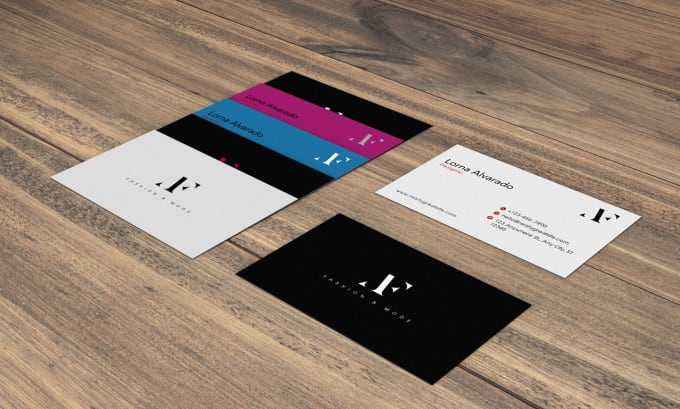 Gig Preview - Do a modern real estate business card design