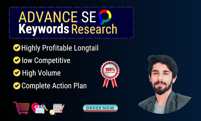 Gig Preview - Do advance SEO keywords research and content brief