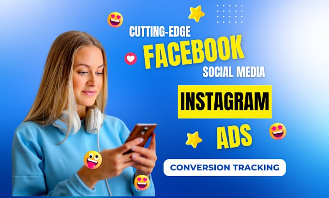 Gig Preview - Setup facebook ads or instagram ads with conversion tracking