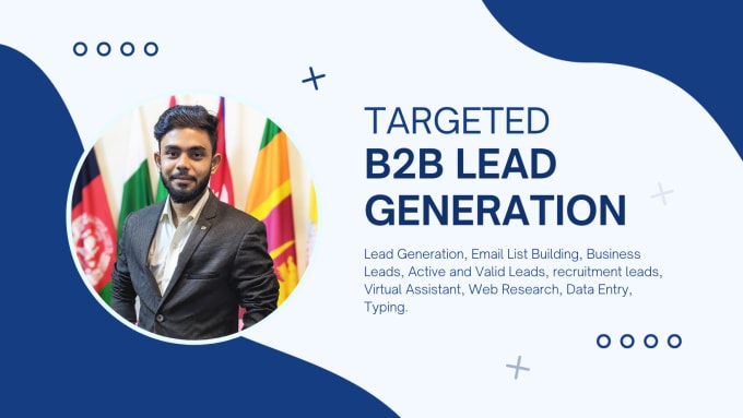 Gig Preview - Do b2b lead generation for any industry