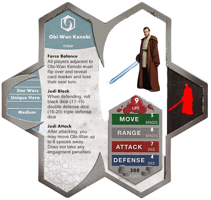 Make a custom heroscape card by Bensons