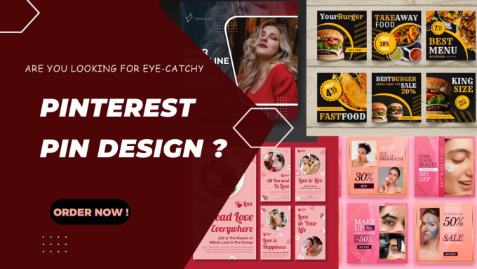 Gig Preview - Design professional or custom pinterest pins