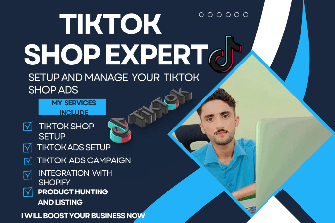 Bestseller - setup and grow tiktok shop,manage tiktok shop,ads, USA, UK tiktok shop