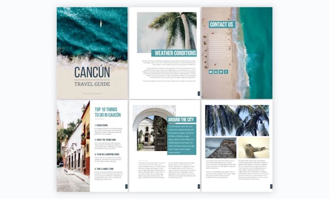 Gig Preview - Design workbook, ebook, reports on canva or indesign