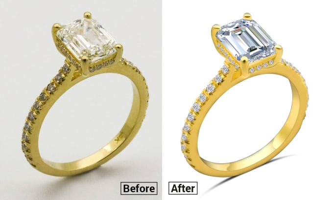 Gig Preview - Do jewelry photo retouching, product image editing and touch up