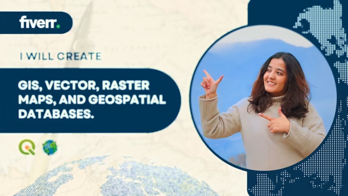 Gig Preview - Be your geospatial analyst , cartographer and gis mapping specialist