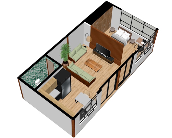 Gig Preview - Create basic 3d architectural visualizations