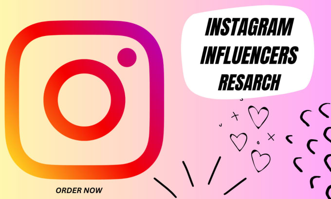 Gig Preview - Find best instagram influencer for your niche