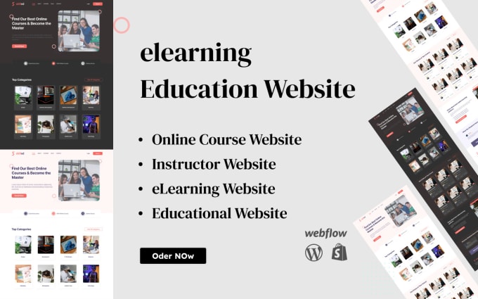 Bestseller - build elearning websites for online courses, lms, and educational websites