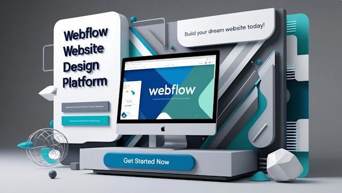 Gig Preview - Develop or design a wonderful website in webflow