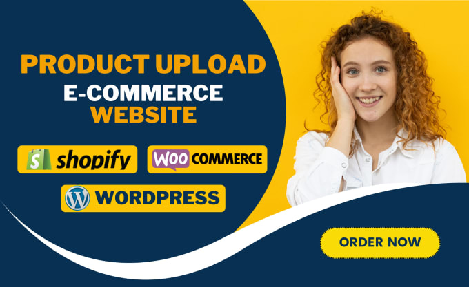 Gig Preview - Upload add or list products to your shopify and woocommerce website