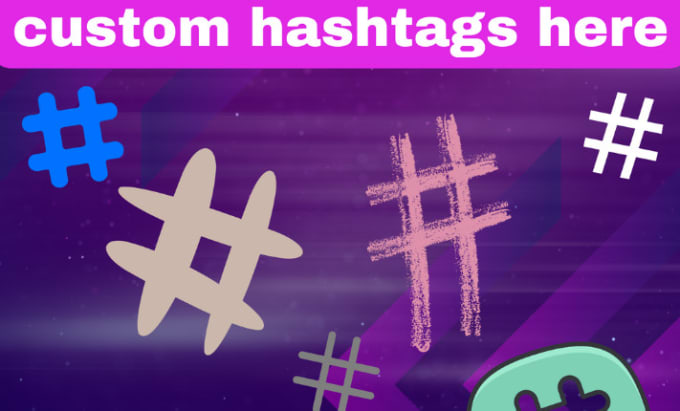 Gig Preview - Write high quality hashtags for wedding, showers, and events