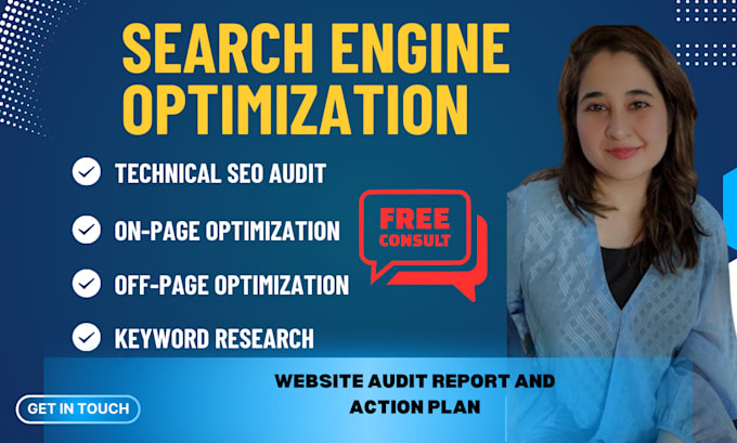 Gig Preview - Website seo audit technical fixes search console and free consultation