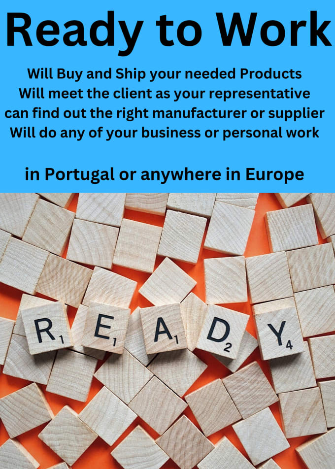 Gig Preview - Buy, ship or help you with anything you need from portugal or europe