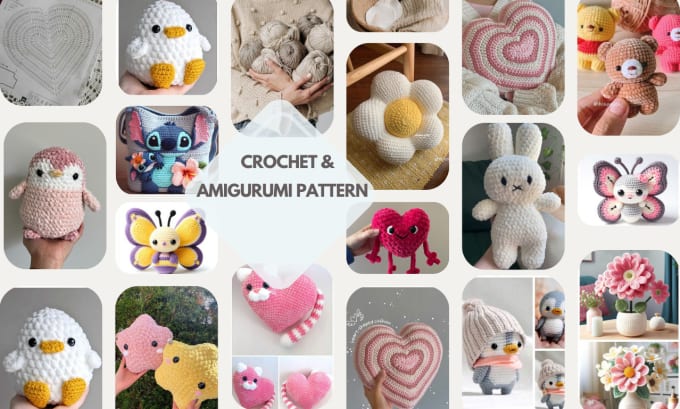 Gig Preview - Write amigurumi crochet pattern crochet amigurumi pattern crochet etsy store SEO