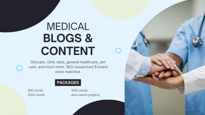 Gig Preview - Write a no ai health blog for your brand