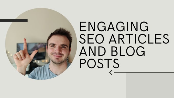 Gig Preview - Be writing an SEO blog post or article for you