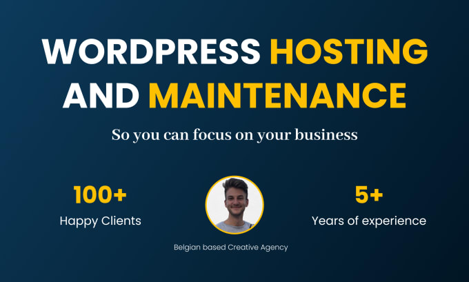 Gig Preview - Host and maintain your wordpress website