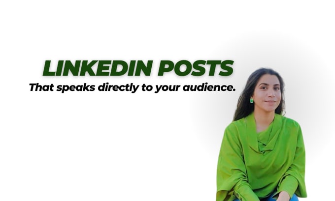 Gig Preview - Write captivating linkedin posts for your personal brand