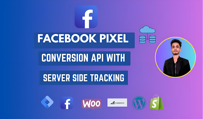 Gig Preview - Setup or fix facebook pixel conversion API with server side tracking