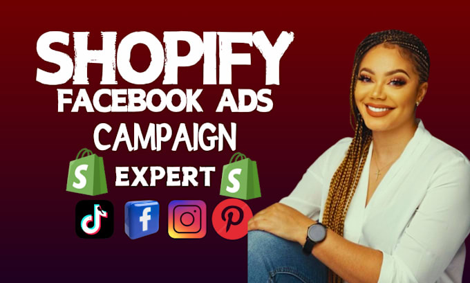 Gig Preview - Do shopify facebook ads campaign, shopify store promotion and shopify marketing