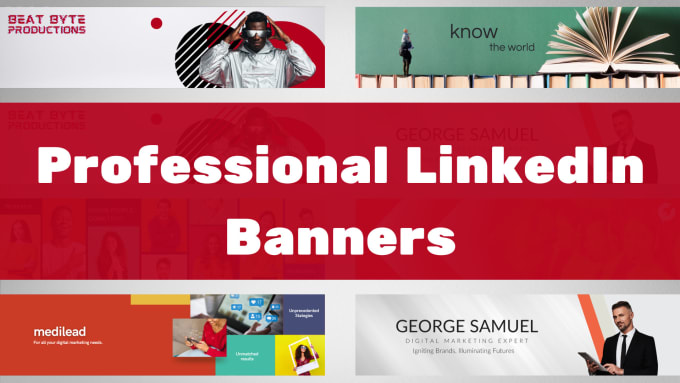 Gig Preview - Design a business linkedin, facebook, youtube banner