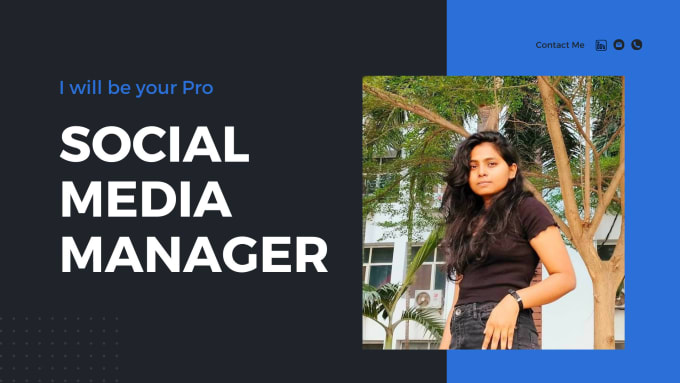 Gig Preview - Be your pro social media manager