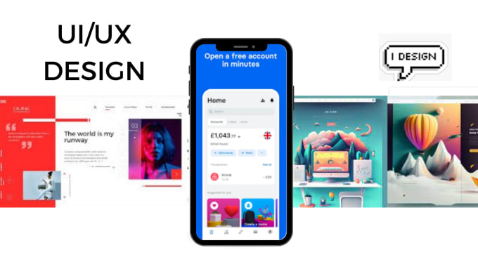 Gig Preview - Be your UI UX designer