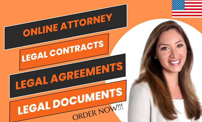 Gig Preview - Write or review legal contracts and agreements