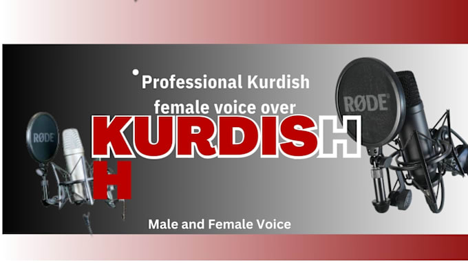 Bestseller - do a kurdish voice over